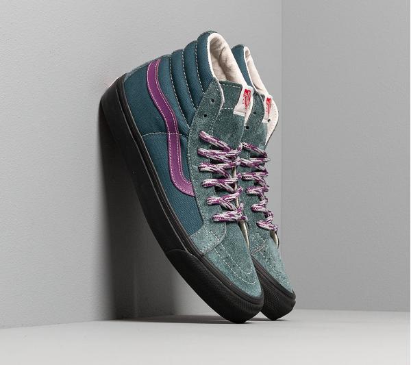 Vans OG SK8-Hi LX (Hairy Suede) Blue/ Purple