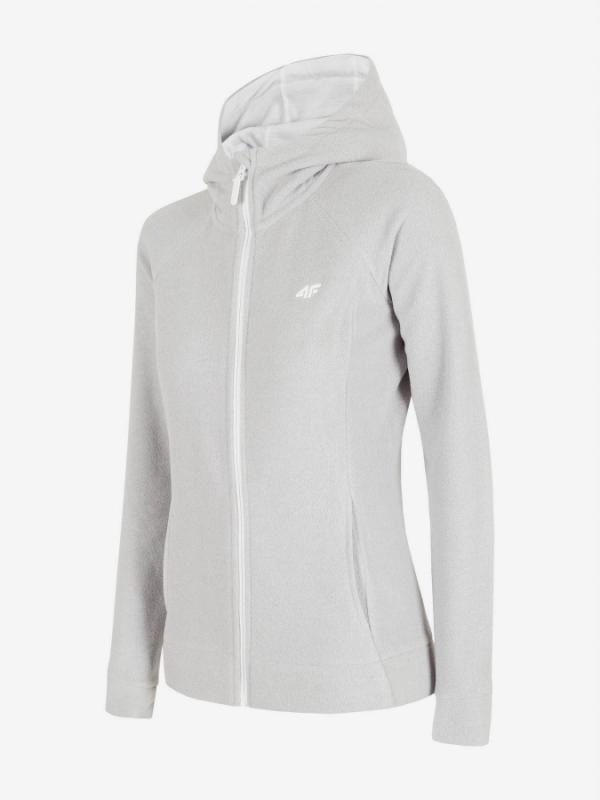 Mikina 4F PLD302 Fleece Šedá