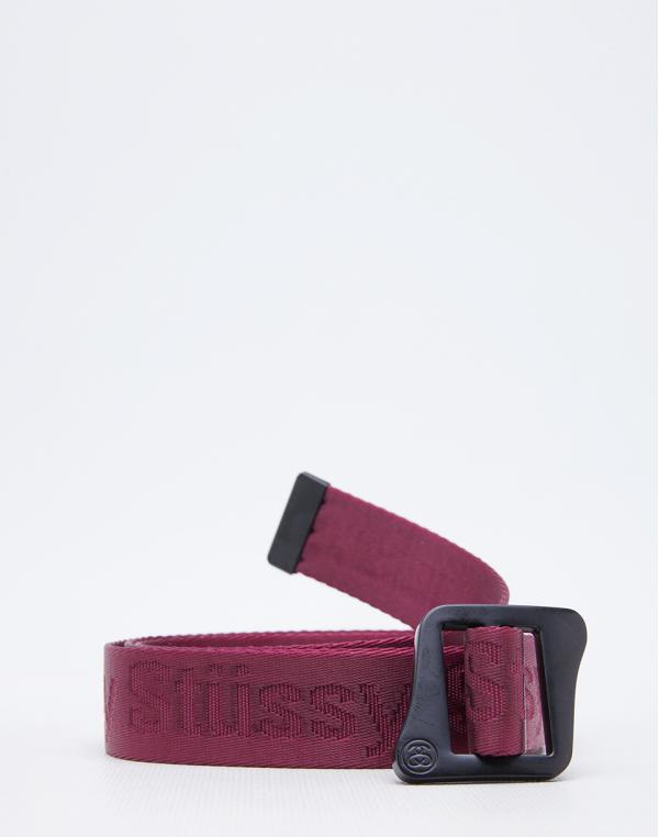 Stüssy Jacquard Climbing Belt Burgundy