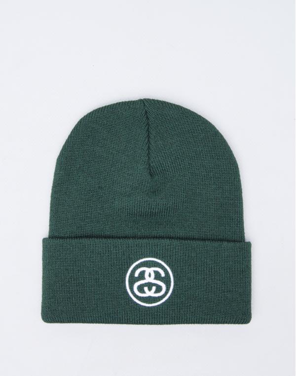 Stüssy Ss-Link Cuff Beanie College Green
