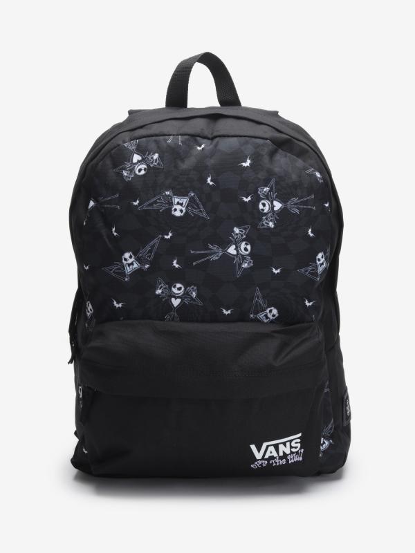 Batoh Vans Wm Jacks Check Realm (Disney) Jackcheck Černá