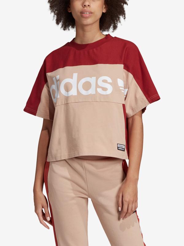 Tričko adidas Originals Boxy Tee Barevná