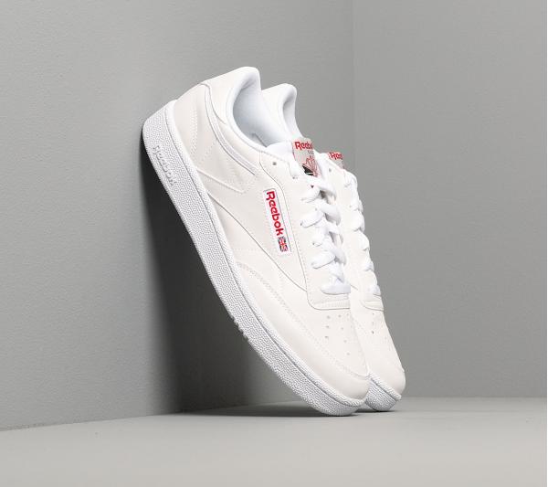 Reebok Club C 85 Mu White/ Skull Grey/ Red