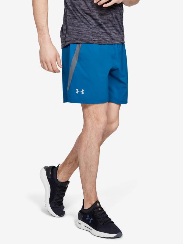 Kraťasy Under Armour Launch Sw 7'' Short-Grn Modrá