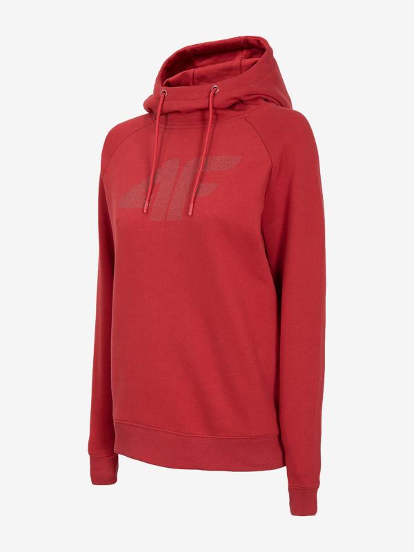 Mikina 4F Bld304 Sweatshirt Červená