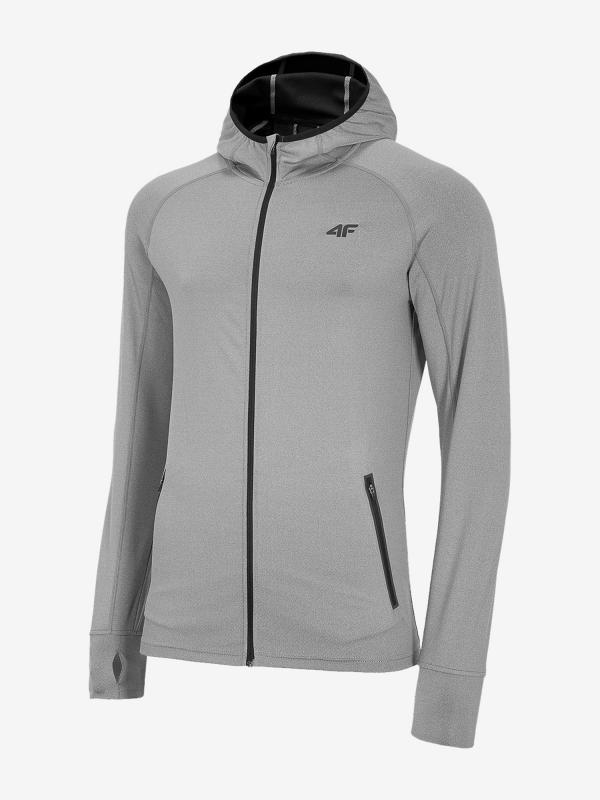 Mikina 4F Blmf271 Functional Sweatshirt Šedá