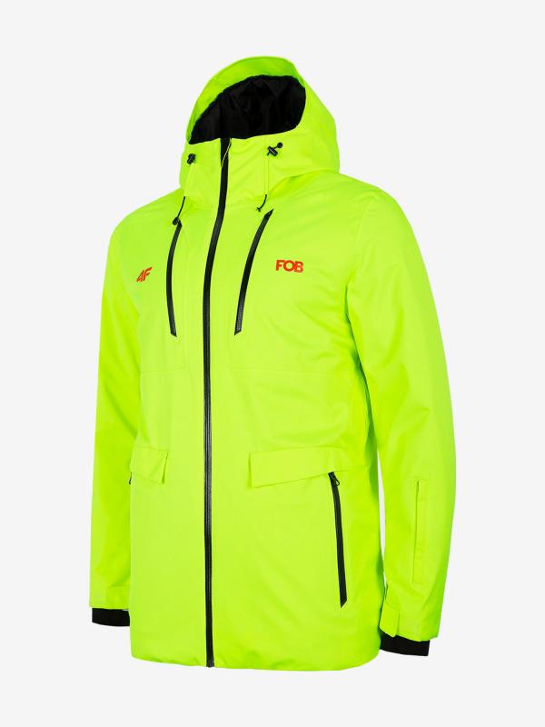 Bunda 4F Kums255 Ski Jacket Žlutá