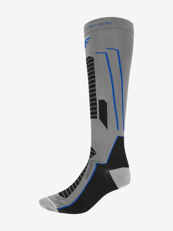 Ponožky 4F Somn101 Ski Socks Šedá