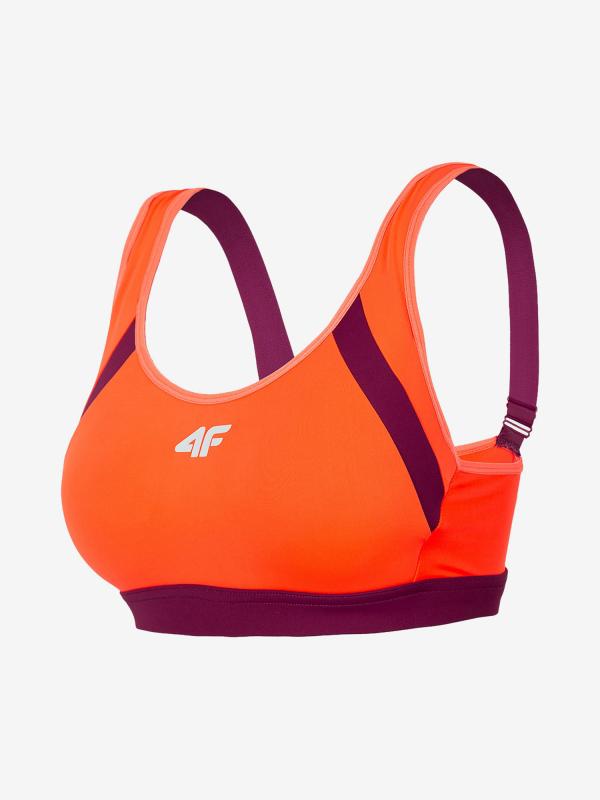 Podprsenka 4F Stad160 Sports Bra Oranžová