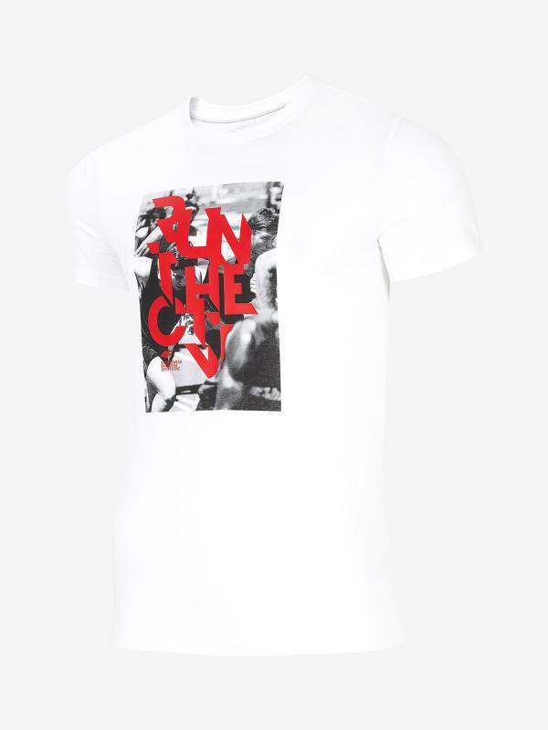 Tričko 4F Tsm260 T-Shirt Bílá
