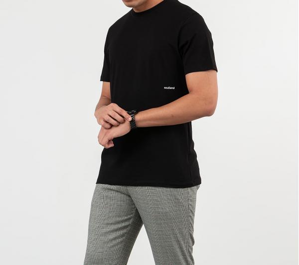 Soulland Coffey Tee Black