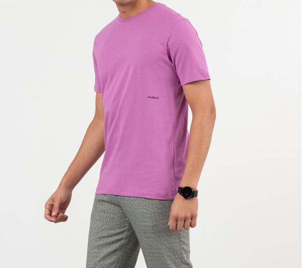 Soulland Coffey Tee Purple