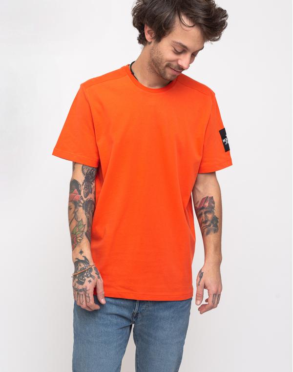 The North Face Fine 2 Tee Tangerine Tango S