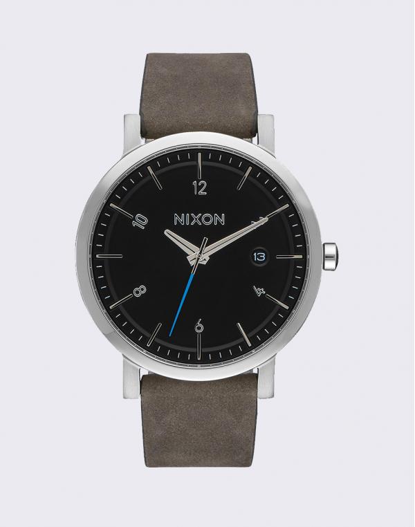 Nixon Rollo 38 Leather Black