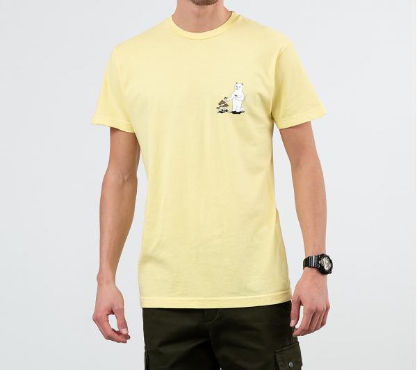 RIPNDIP Park Day Tee Light Yellow