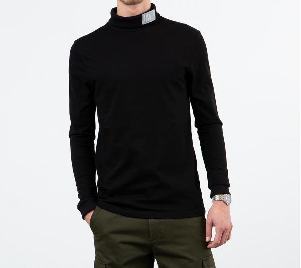 LIFE IS PORNO Turtleneck Black