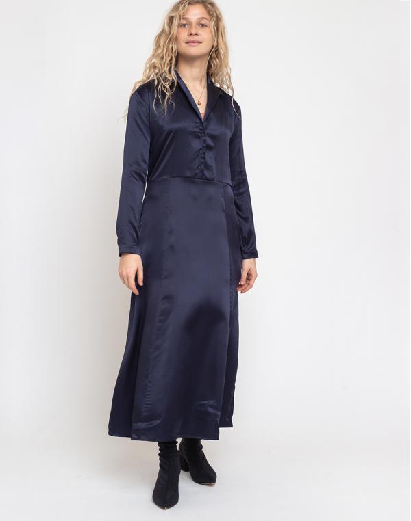 Jan 'N June Blousedress Long Ivy Midnight XS