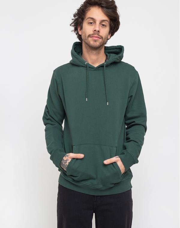 Colorful Standard Classic Organic Hood Emerald Green XS