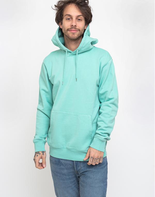 Colorful Standard Classic Organic Hood Faded Mint M