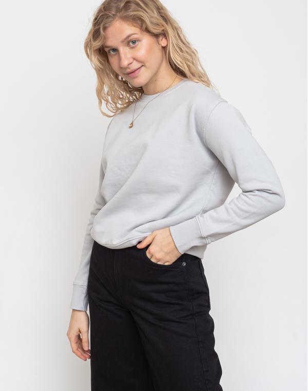 Colorful Standard Women Classic Organic Crew Limestone Grey S