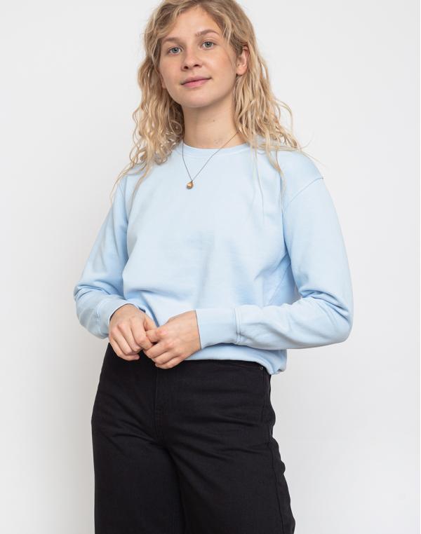 Colorful Standard Women Classic Organic Crew Polar Blue S