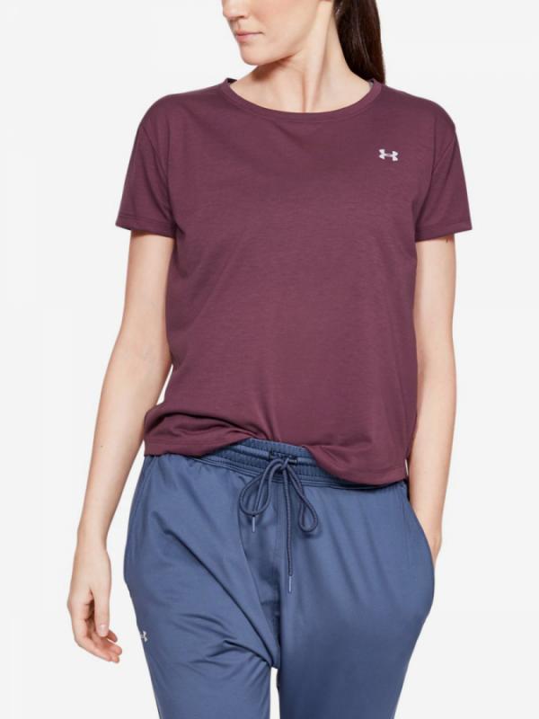 Tričko Under Armour Whisperlight Mesh Ss-Ppl Červená