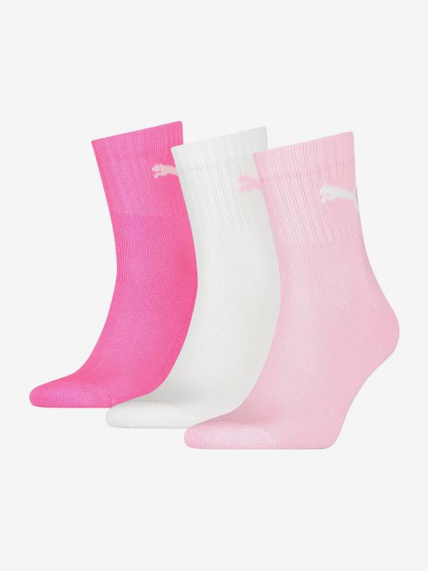 Ponožky Puma Short Crew 3 Pack Unisex Barevná