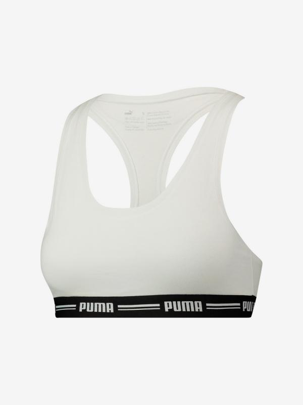 Podprsenka Puma Iconic Racer Back Top 1P Bílá