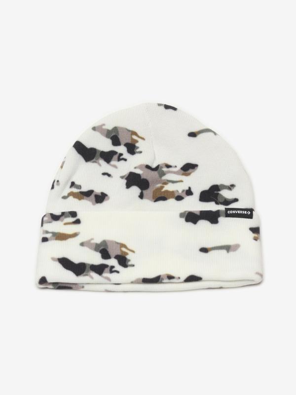 Čepice Converse CAMO BEANIE Béžová