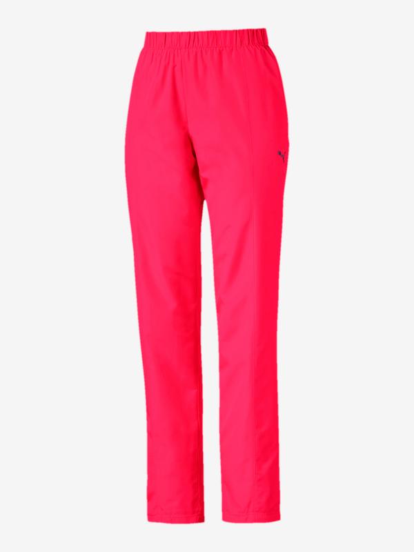 Tepláky Puma Woven Warm Up Pant Červená