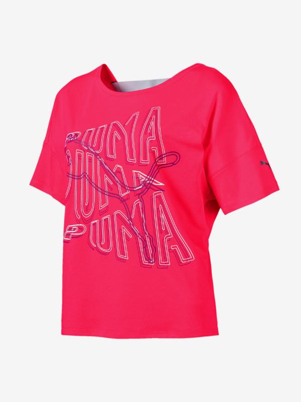 Tričko Puma Hit Feel It Tee Červená