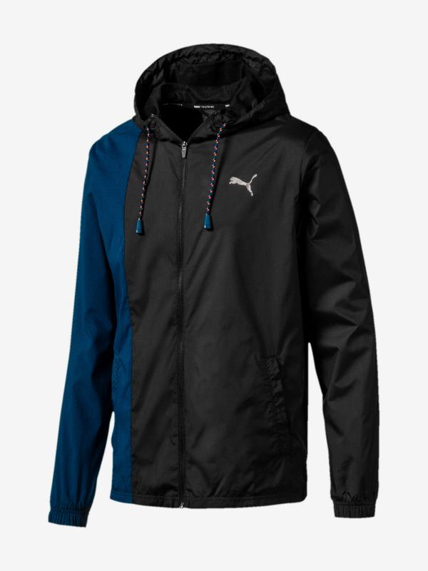 Bunda Puma Collective Woven Jacket Černá