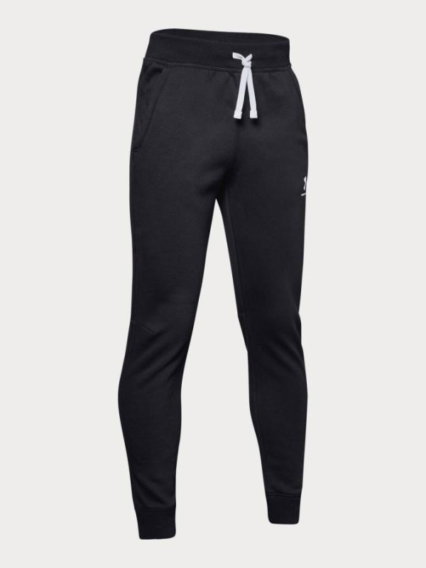 Tepláky Under Armour Eu Cotton Fleece Jogger Černá