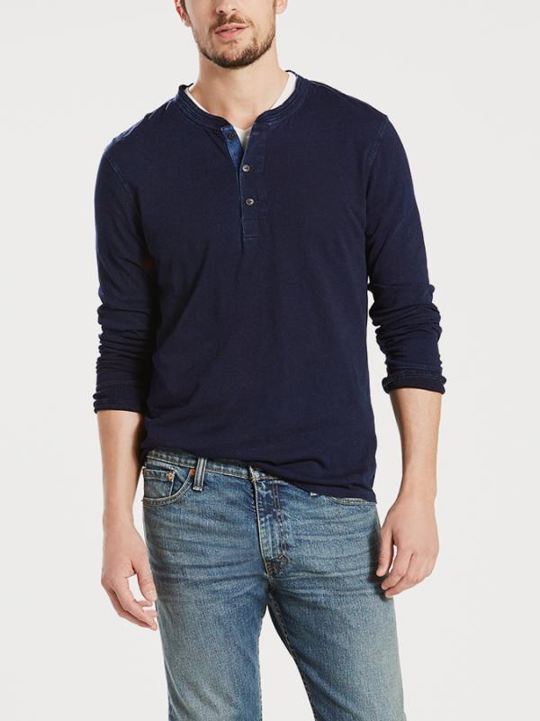 Bryant Henley Tričko Levi's® Modrá
