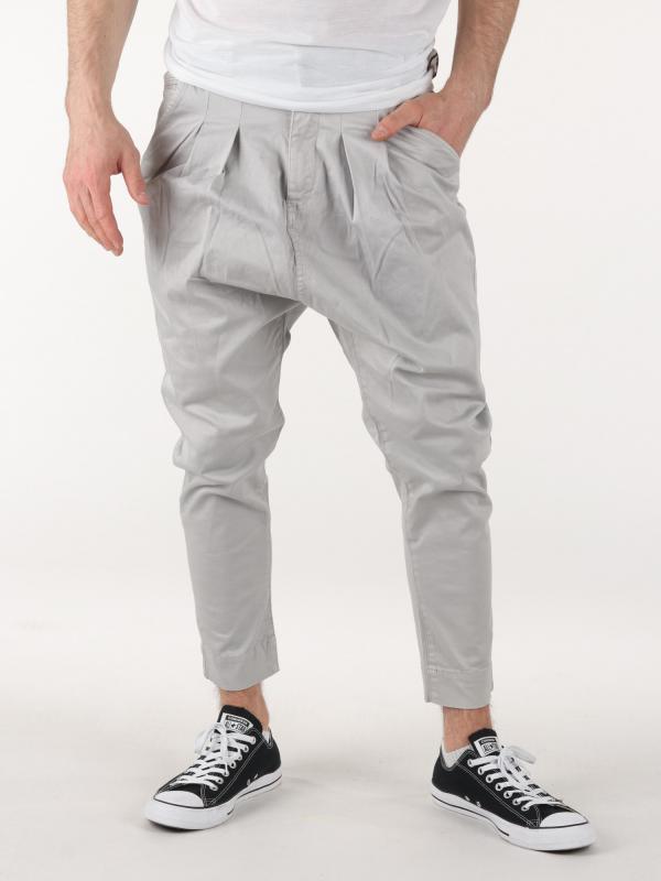 Tepláky Alcott Front Pinces Carrot Fit Šedá