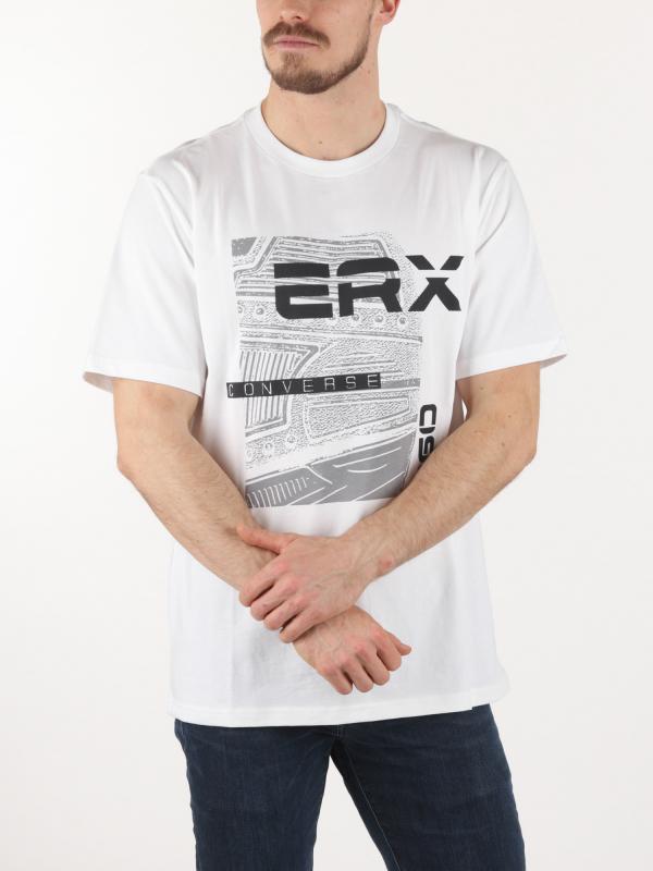 Tričko Converse ERX ARCHIVE GRAPHIC SHORT SLEEVE T-SHIRT Bílá