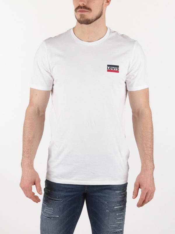 Tričko Levi's® 2Pk Crewneck Graphic 2 Pack Sw Bílá