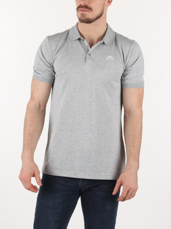Tričko Nike Sb Dri-Fit Pique Ss Polo Šedá