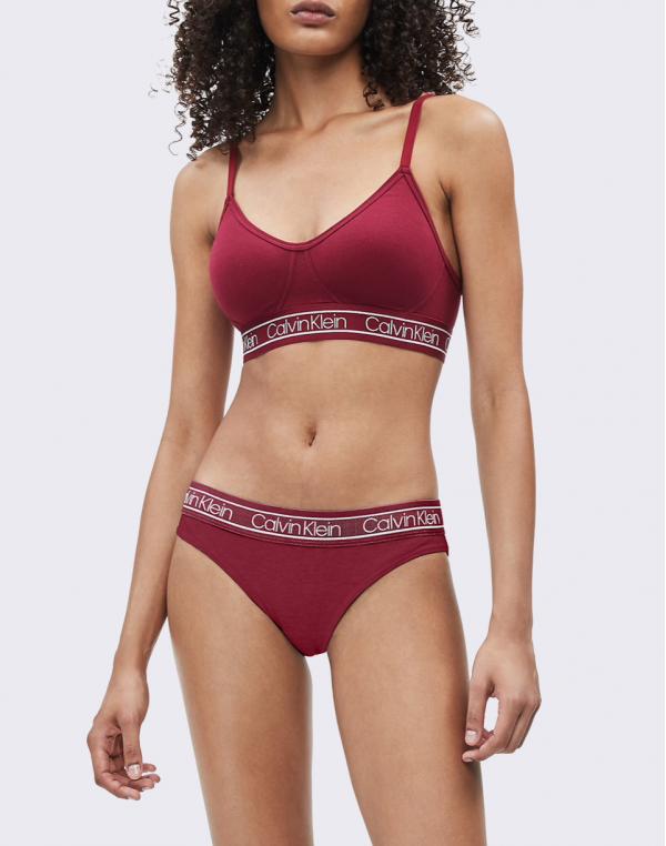 Calvin Klein Lght Lined Bralette (Wirefree) 2XV Raspberry Jam M