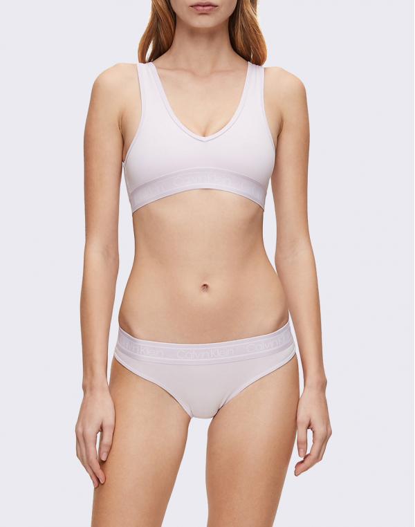 Calvin Klein Unlined Bralette (Reversible) 5ZK Opal Pink S