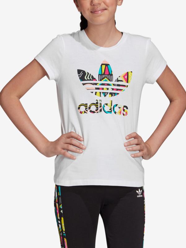 Tričko adidas Originals Slim Tee Bílá