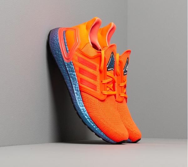adidas UltraBOOST 20 Solid Red/ Solid Red/ Blue Vime
