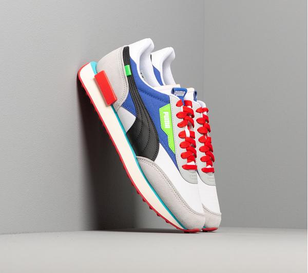 Puma Future Rider Ride On Puma White/ High Rise/ Dazz Blue