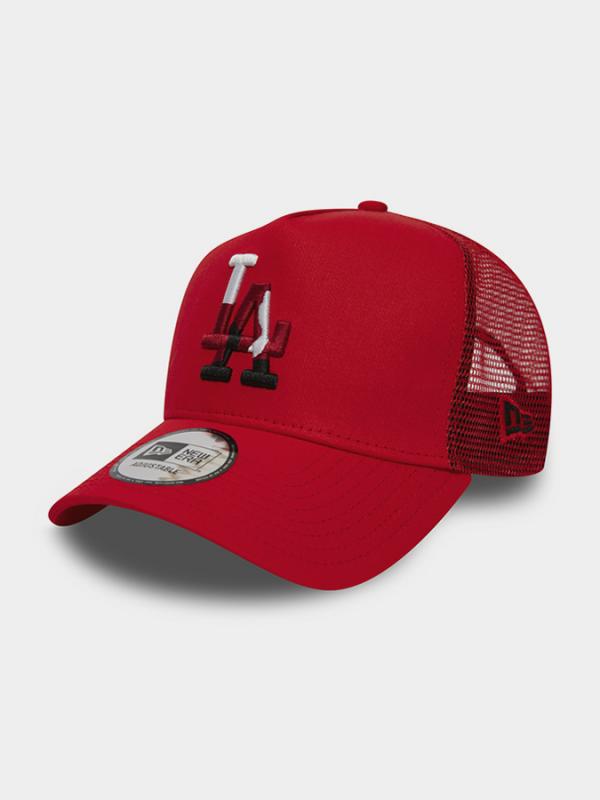 Kšiltovka New Era 940 Af Trucker Mlb Camo Infill Losdod Červená