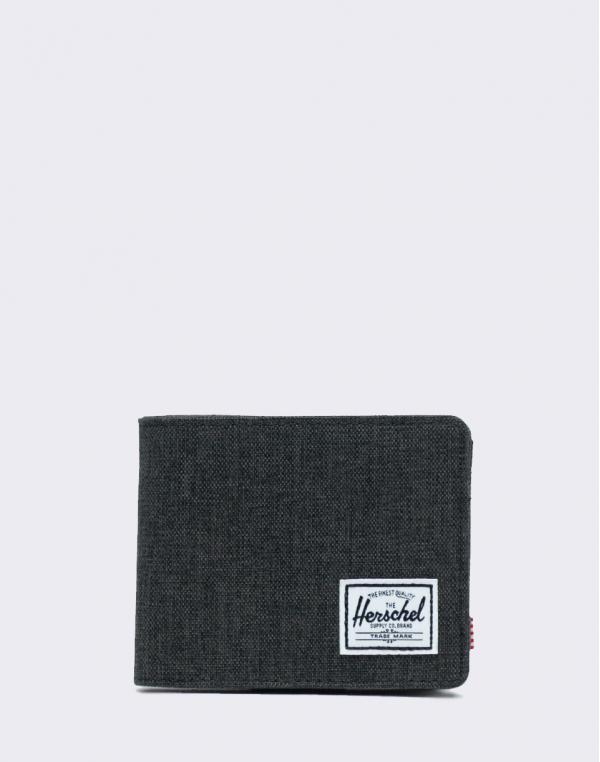 Herschel Supply Roy + Coin RFID Black X