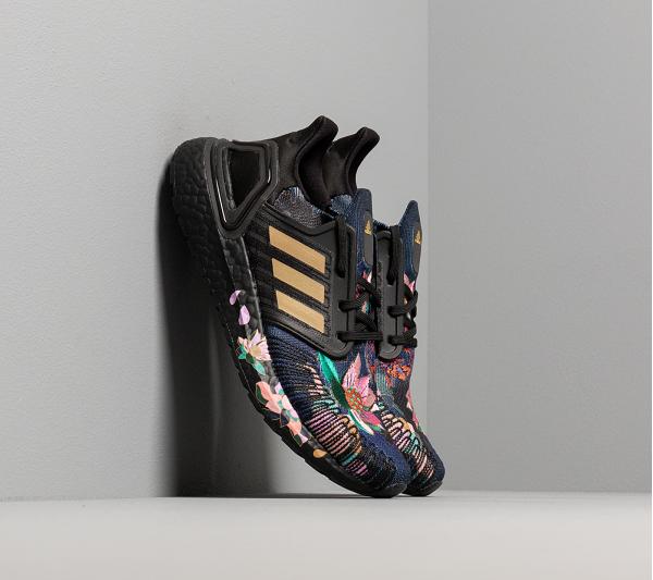 adidas UltraBOOST 20 Core Black/ Gold Metalic/ Signature Coral