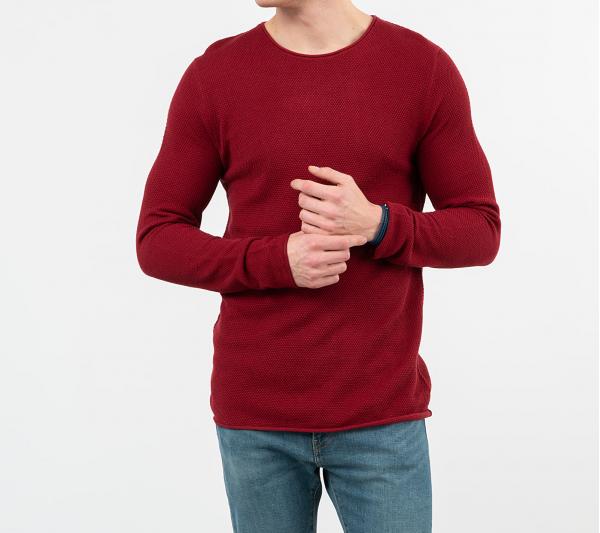 SELECTED Rocky Crewneck Rhubarb