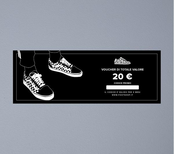 Voucher di totale valore 20 €