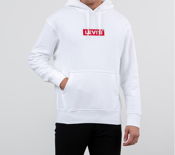 Levi's® Logo Hoodie White