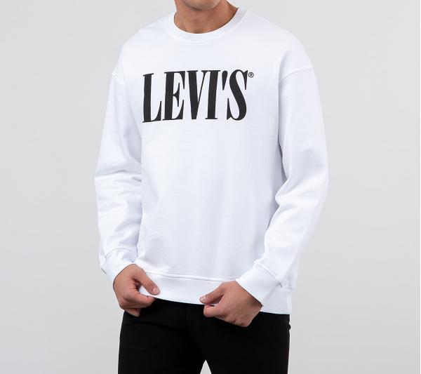 Levi's® Graphic Crewneck White